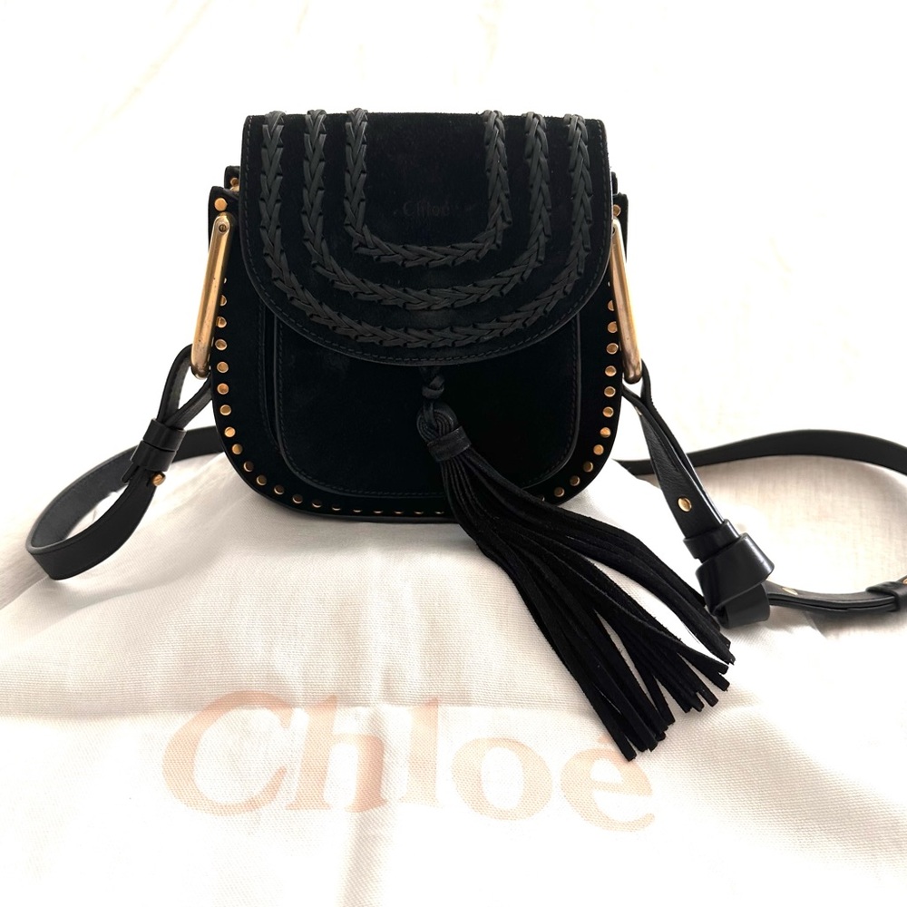 Chloe Hudson Mini Black Suede